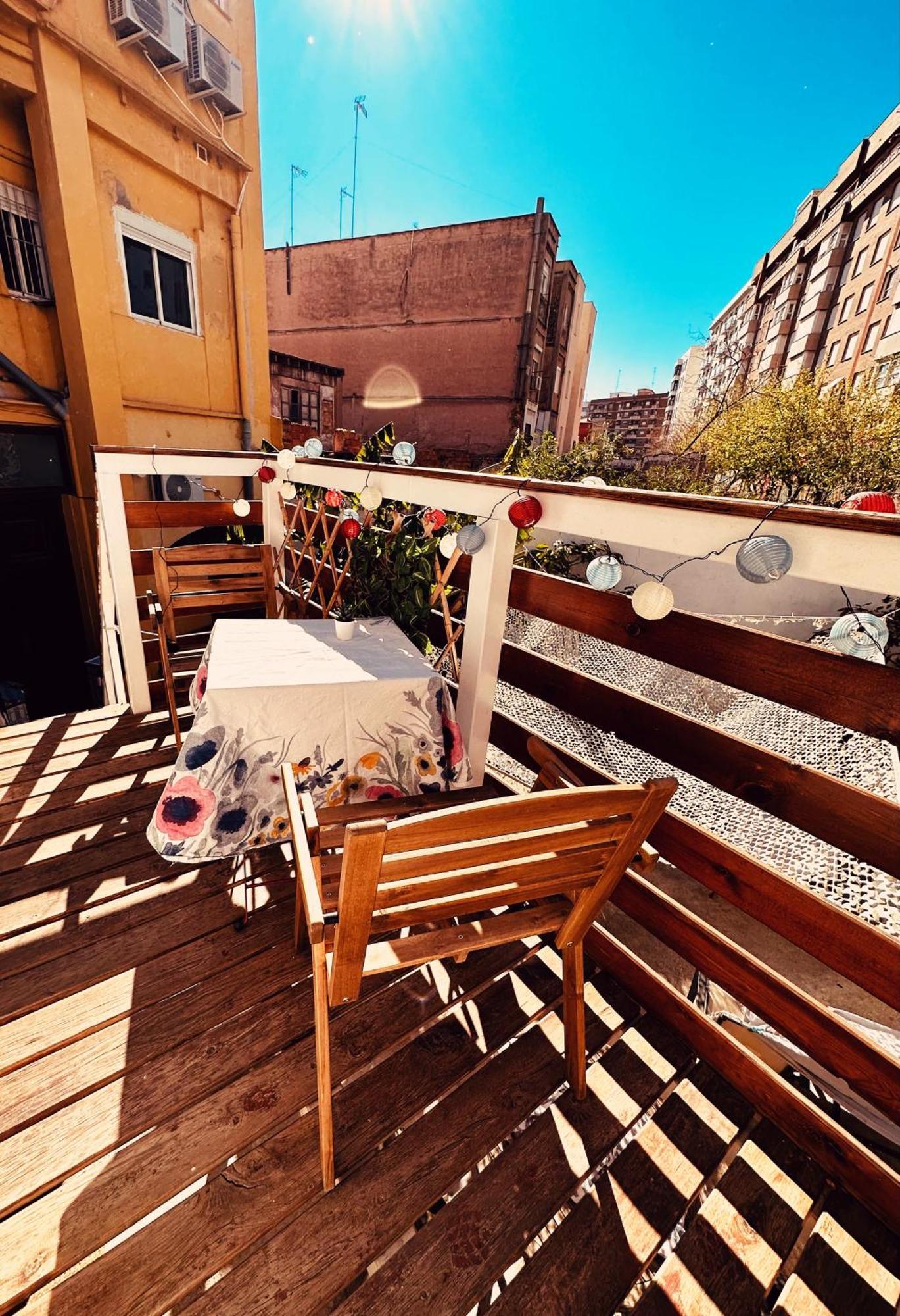 Precioso Apartamento Con A/A En Ruzafa Con Terracita Privada Y Acceso A Un Jardin, Para 2-3 Personas Valência Exterior foto